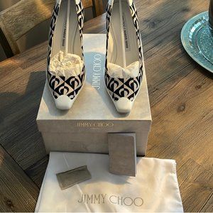 Jimmy  Choo X Marine Serre Pumps